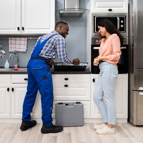 what kind of warranty do you offer on your cooktop repair services in Radcliffe IA